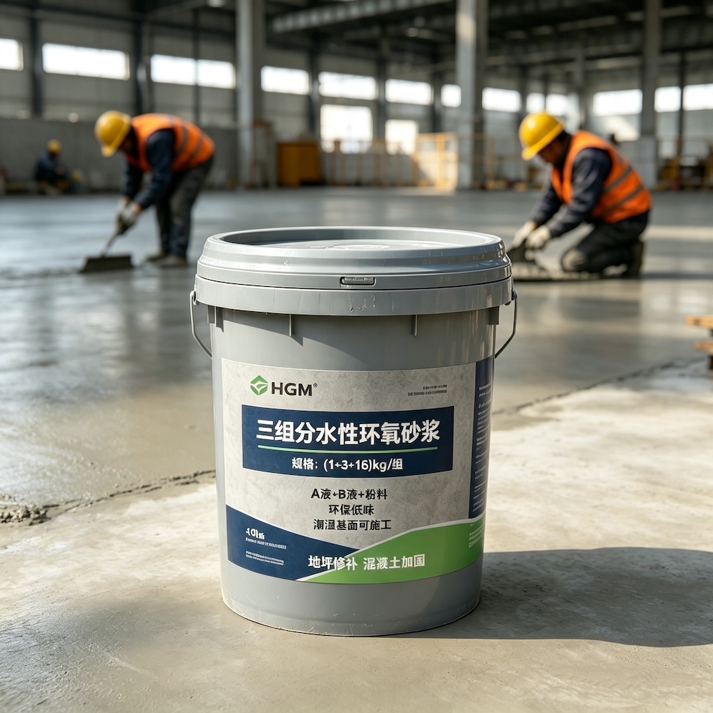 博兴三组份水性环氧砂浆